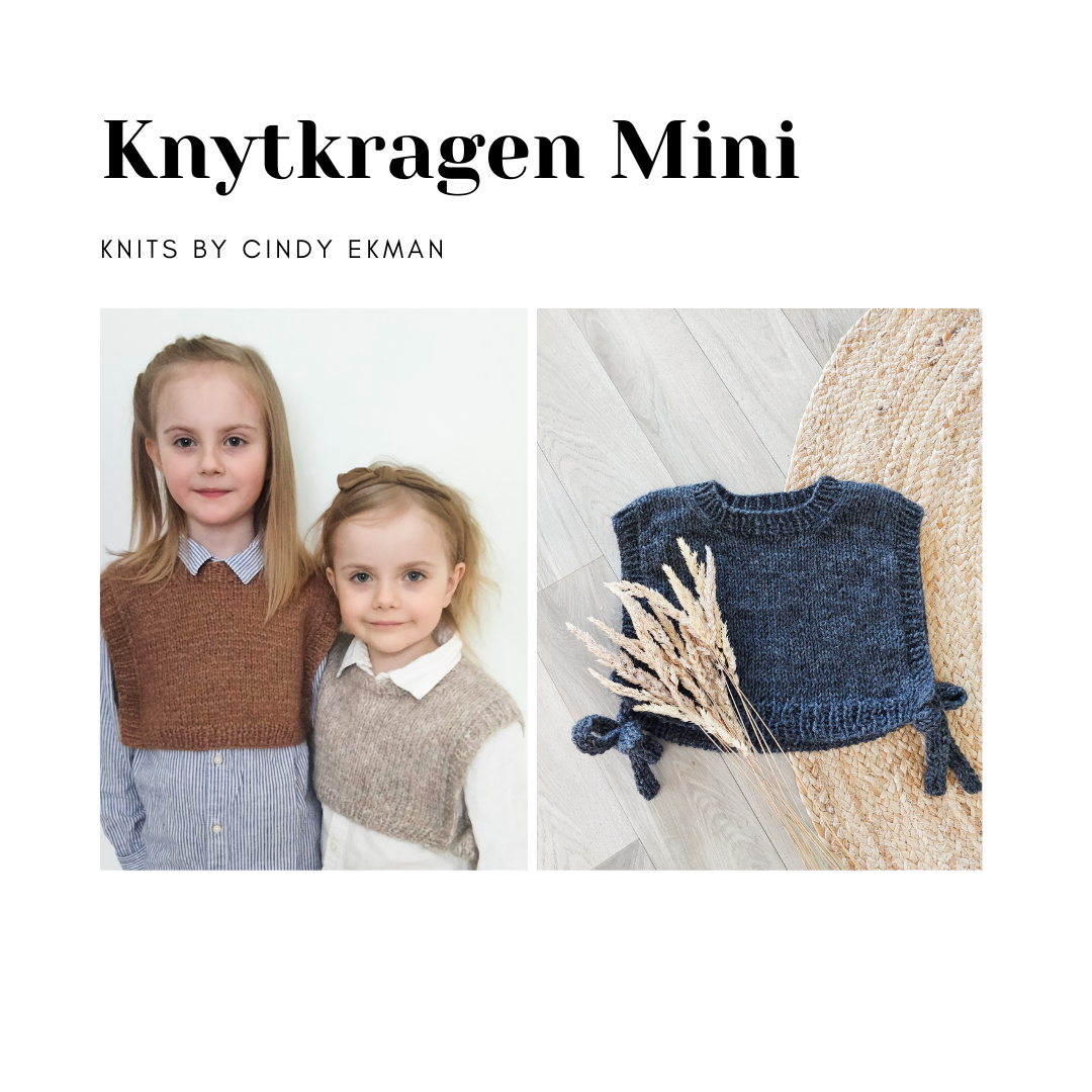 kids slipover knitting pattern