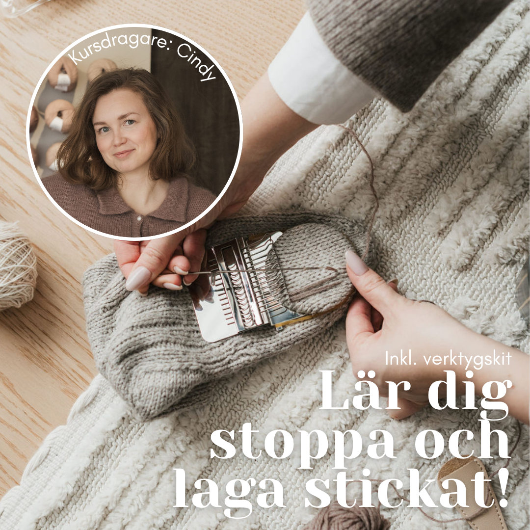 Lär dig stoppa stickade sockor och plagg