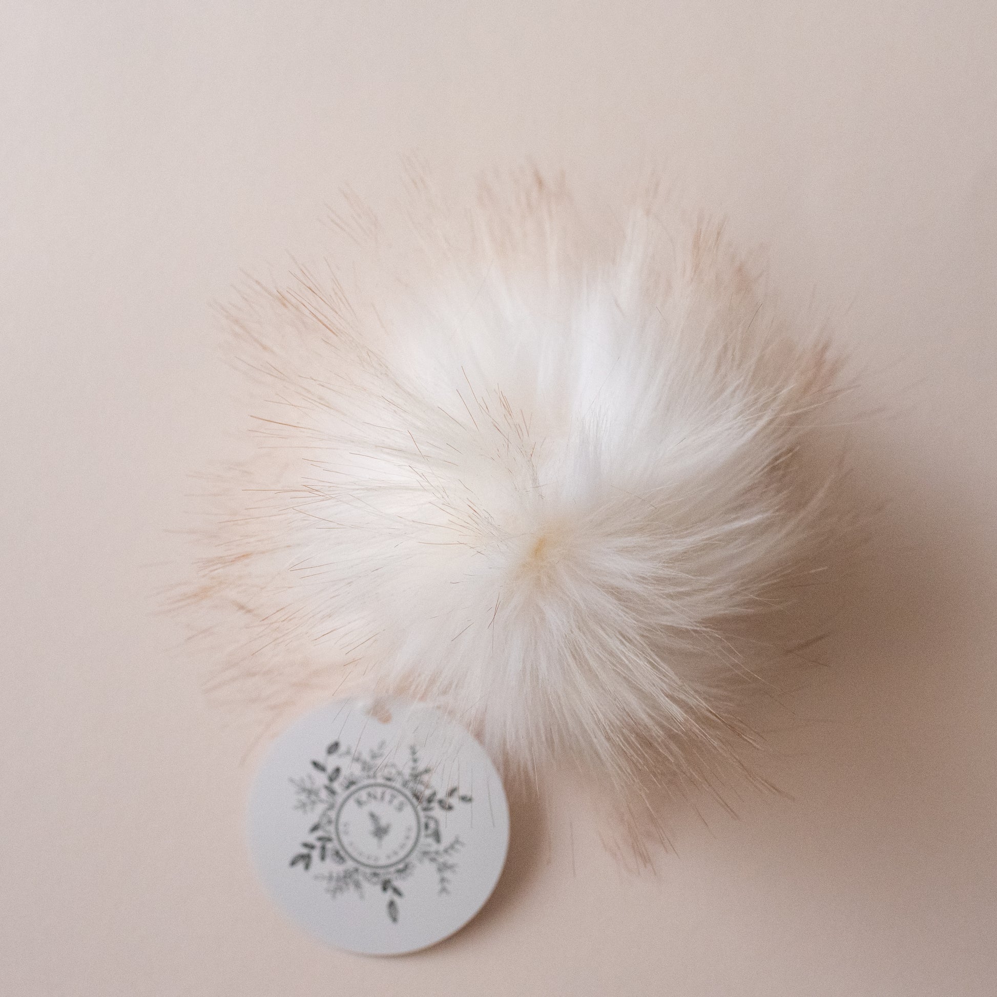 Faux fur Pom pom KNITS by cindy ekman