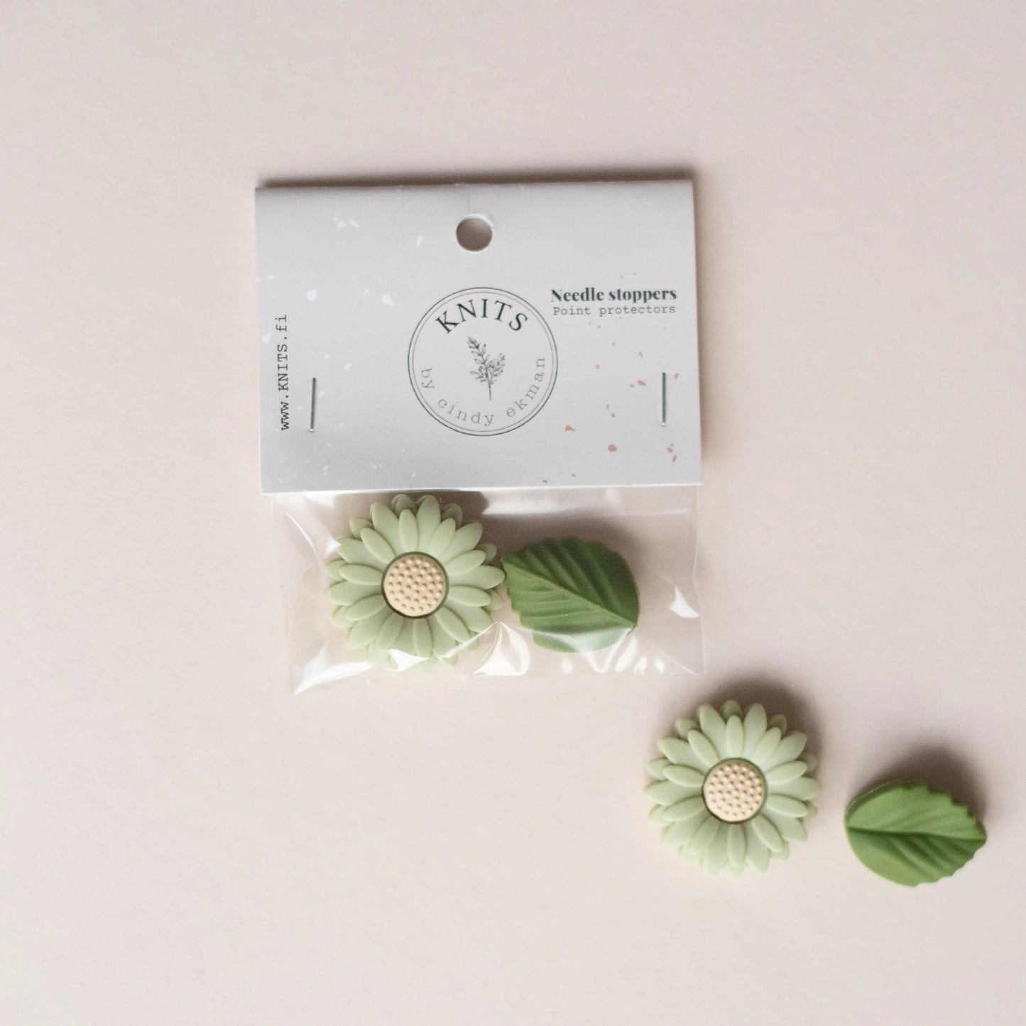 Needle stopper - Sunflower set KNITS by cindy ekman