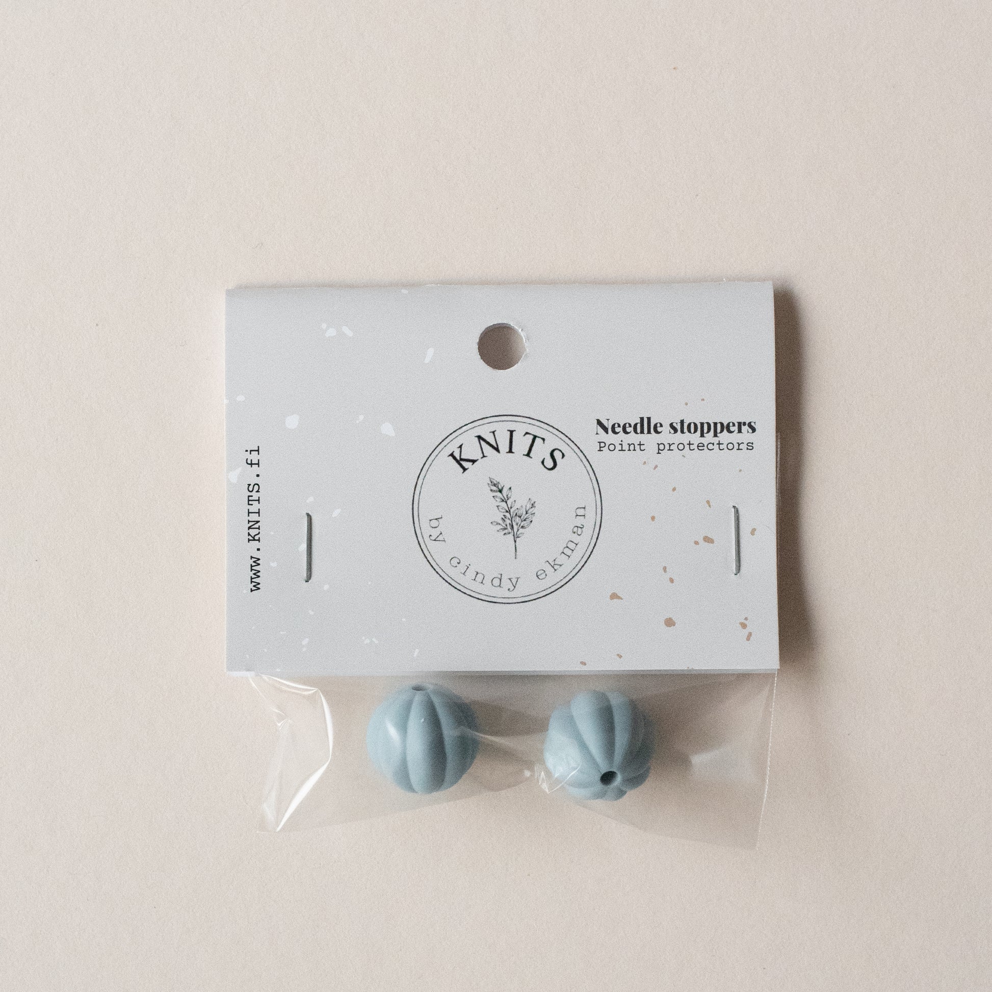 Needle stoppers - bell KNITS by cindy ekman