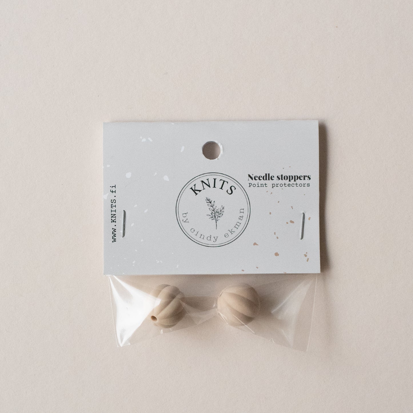 Needle stoppers - bell KNITS by cindy ekman