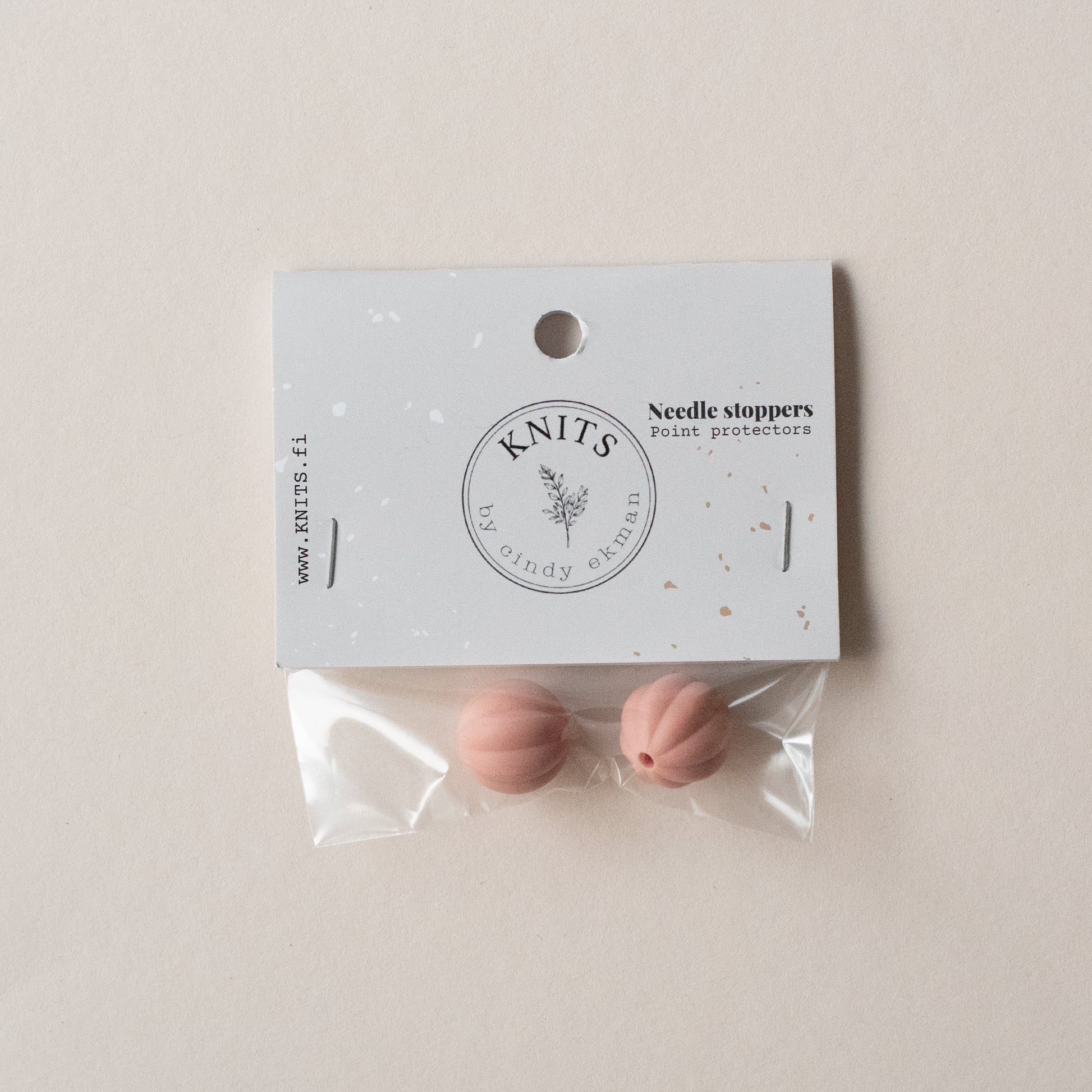 Needle stoppers - bell KNITS by cindy ekman