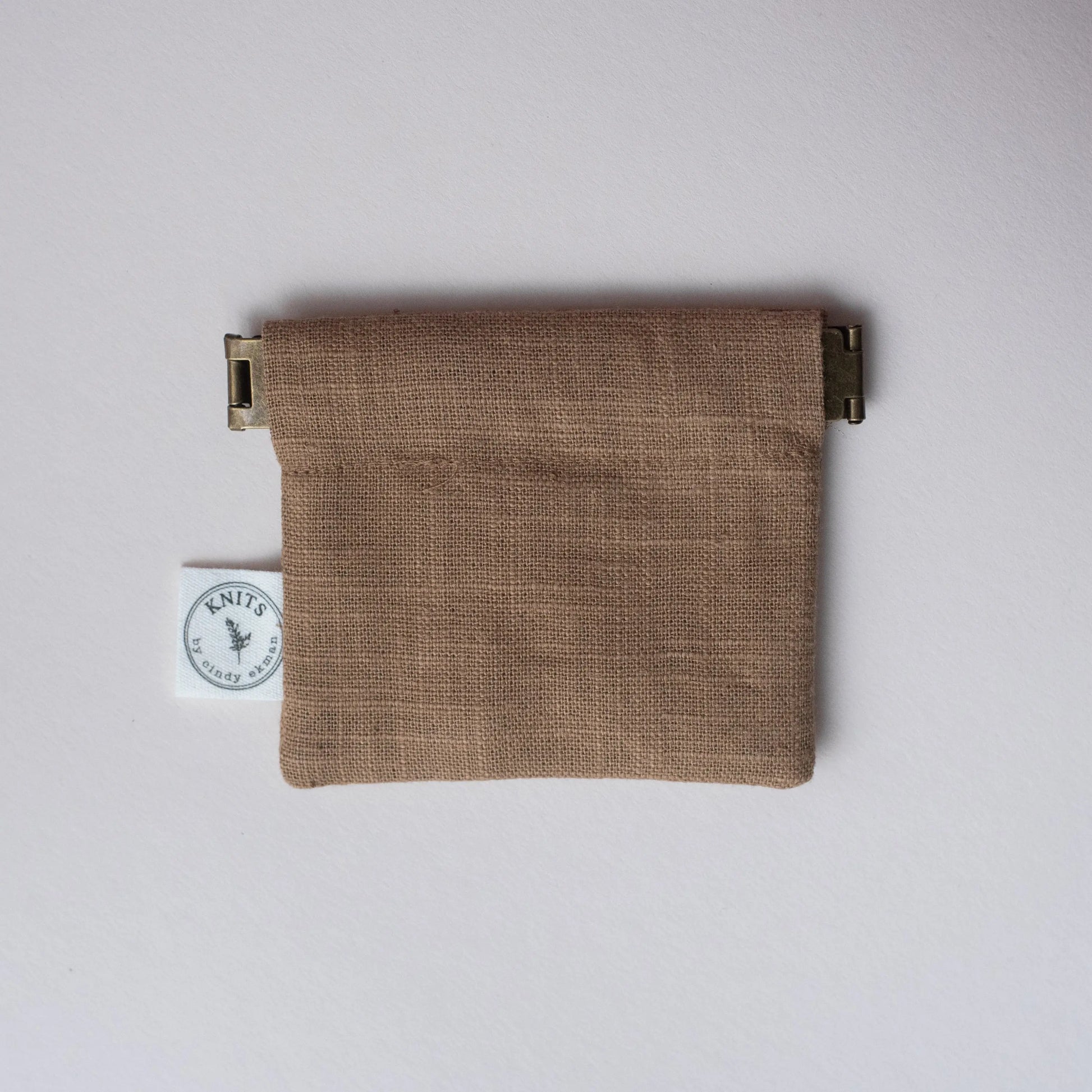 Knitting bag 100% linen