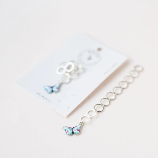 Row counter Butterfly turquoise KNITS by cindy ekman