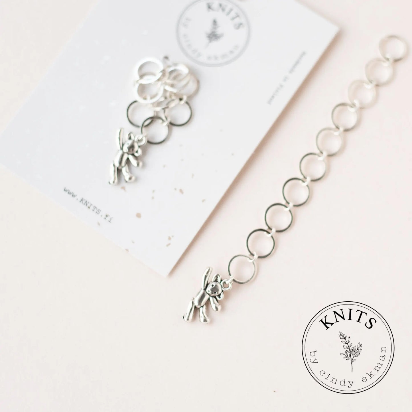 Row counter Teddybear KNITS by cindy ekman