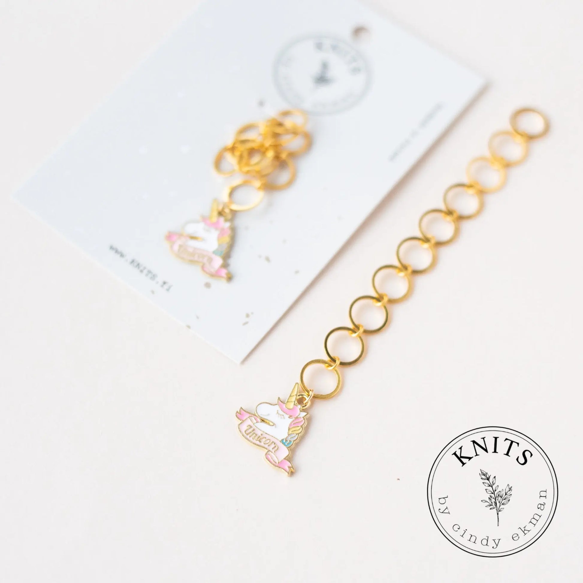 Row counter Unicorn KNITS by cindy ekman