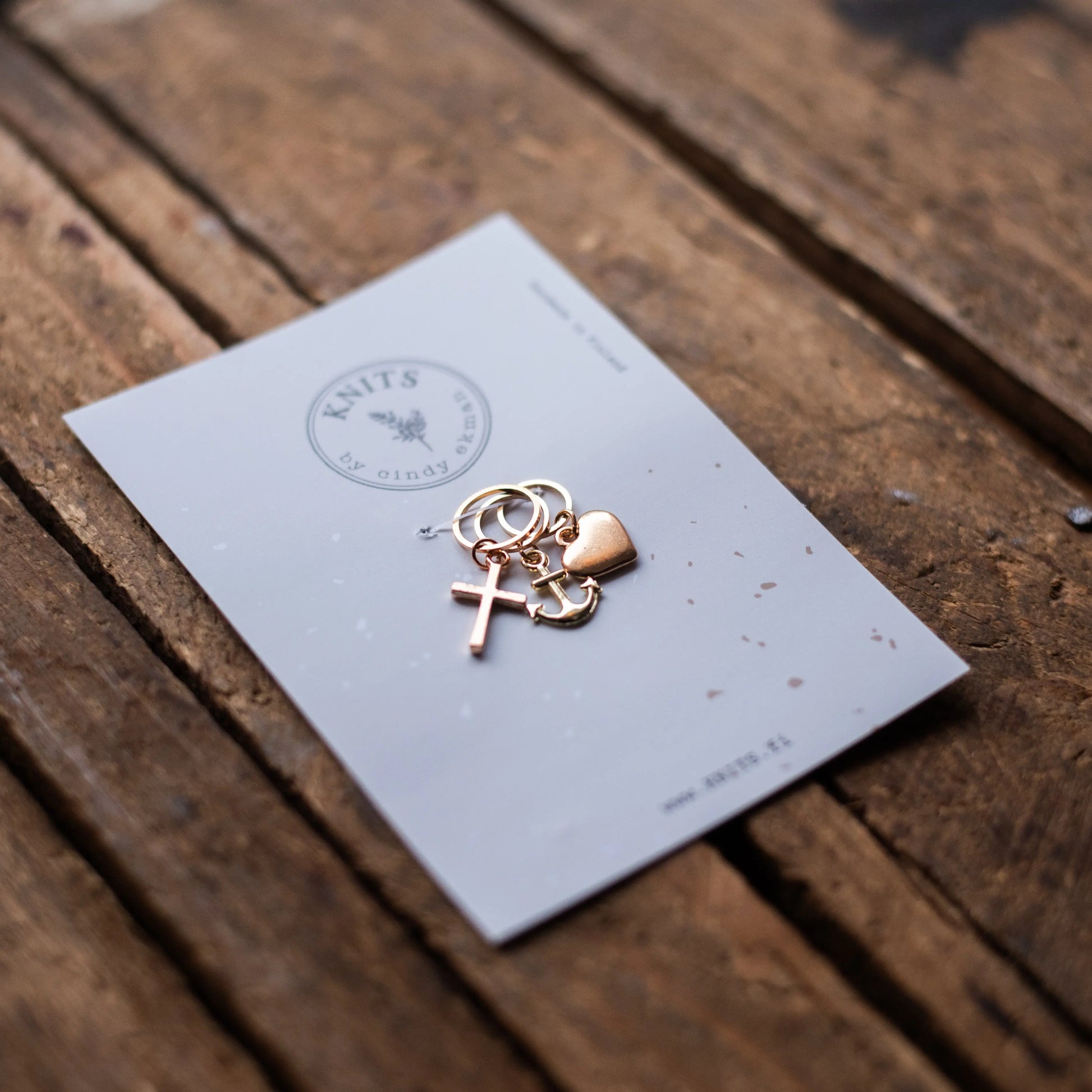 Faith, hope & love - set of 3pcs KNITS by cindy ekman