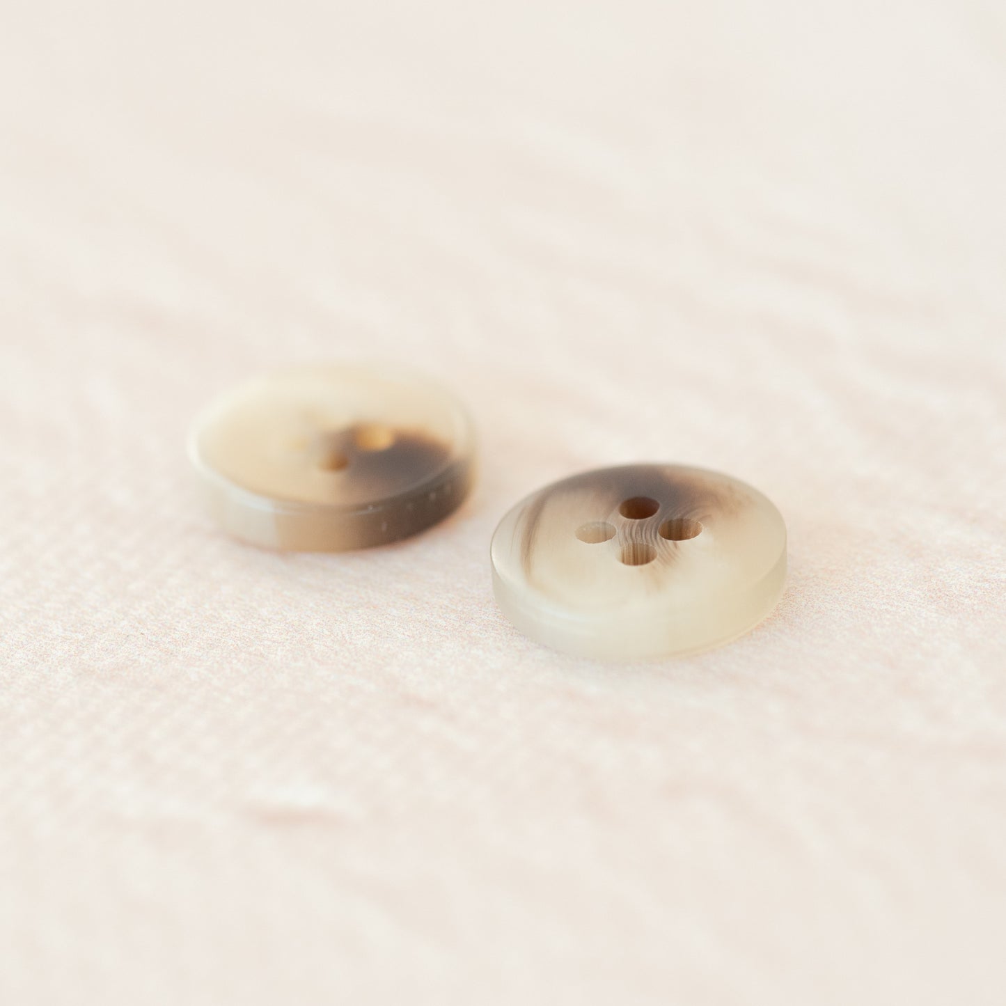 Resin button nature