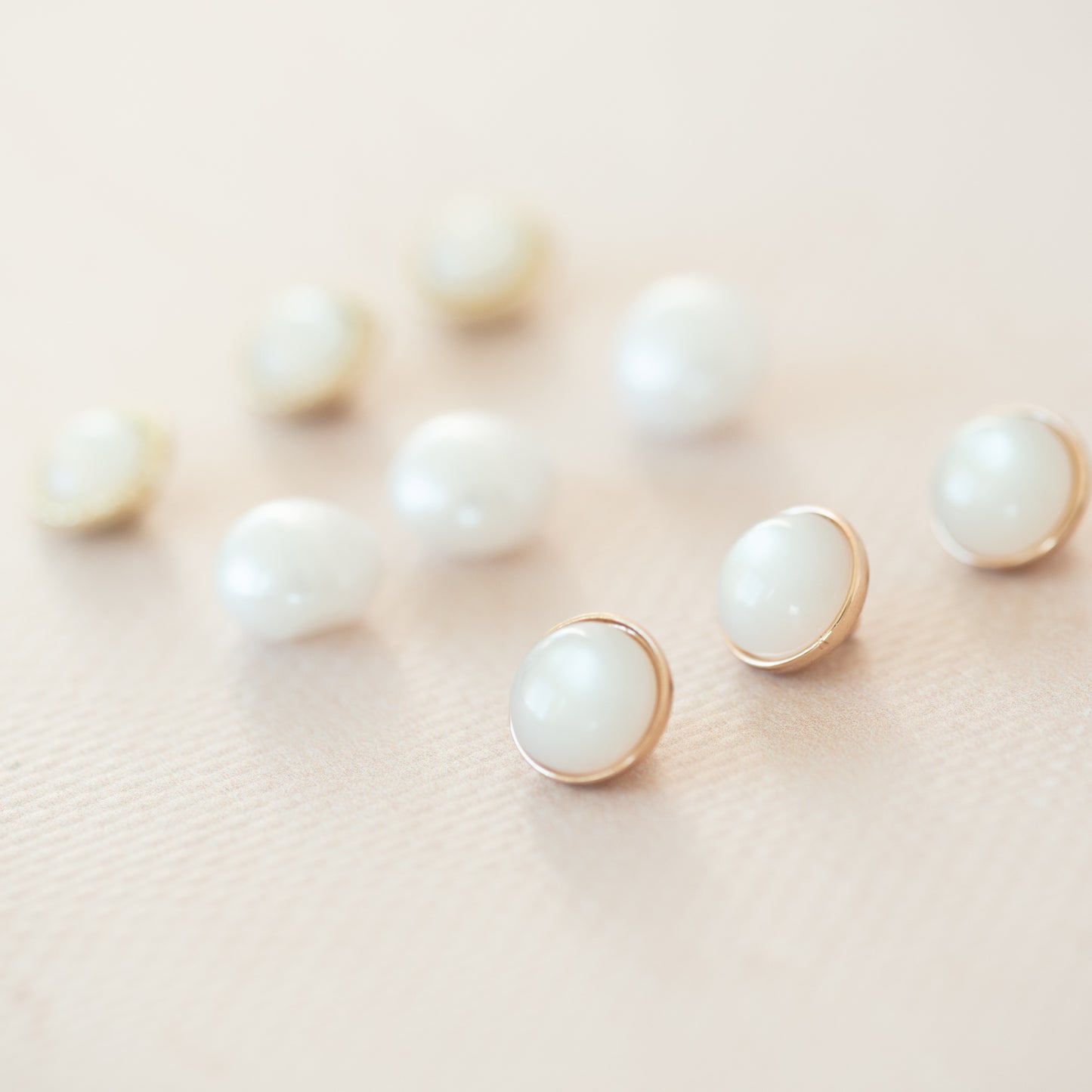 Pearl buttons