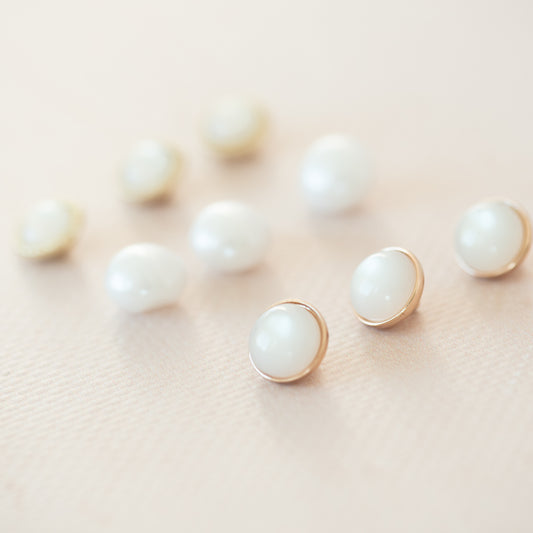 Pearl buttons