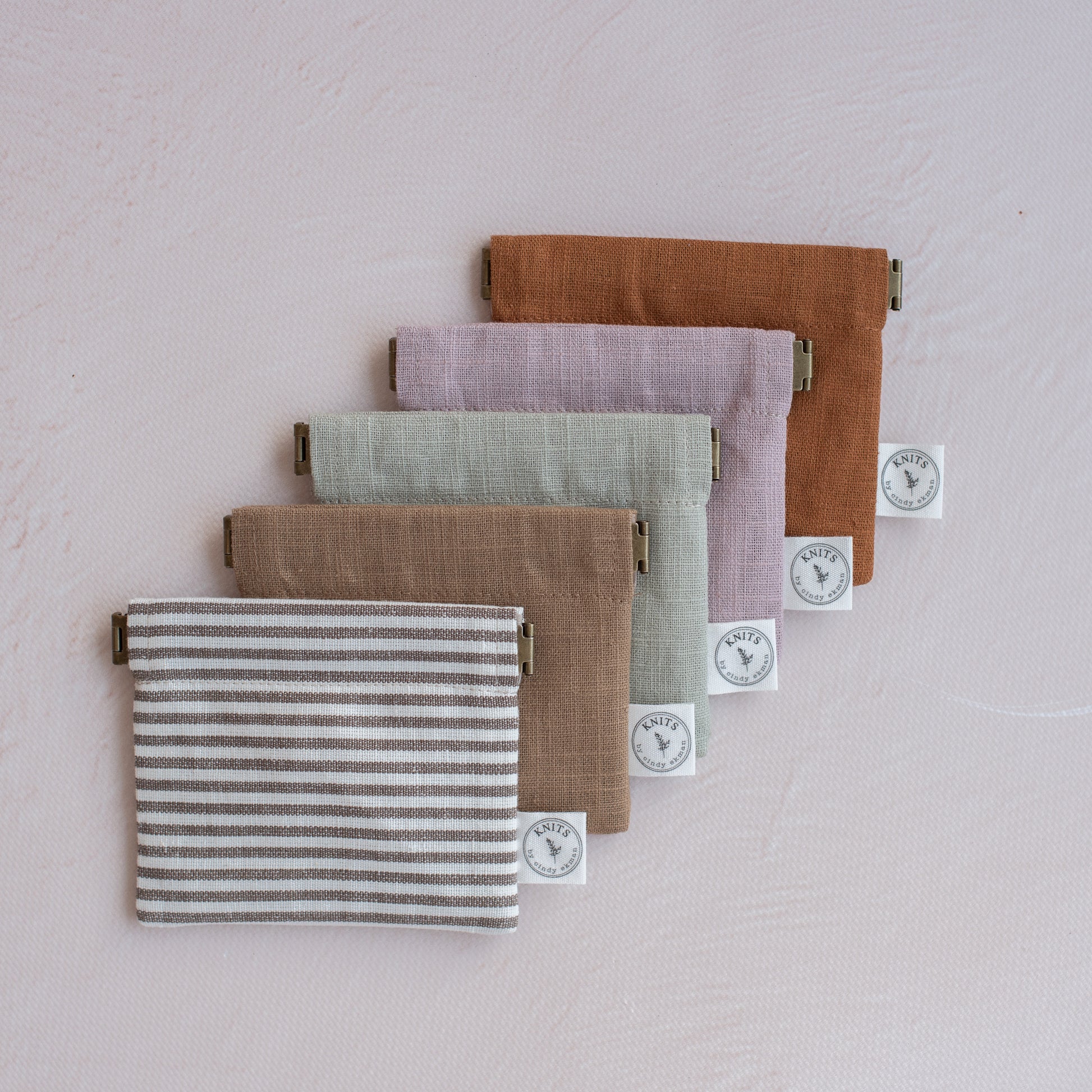 knitting notions storage linen