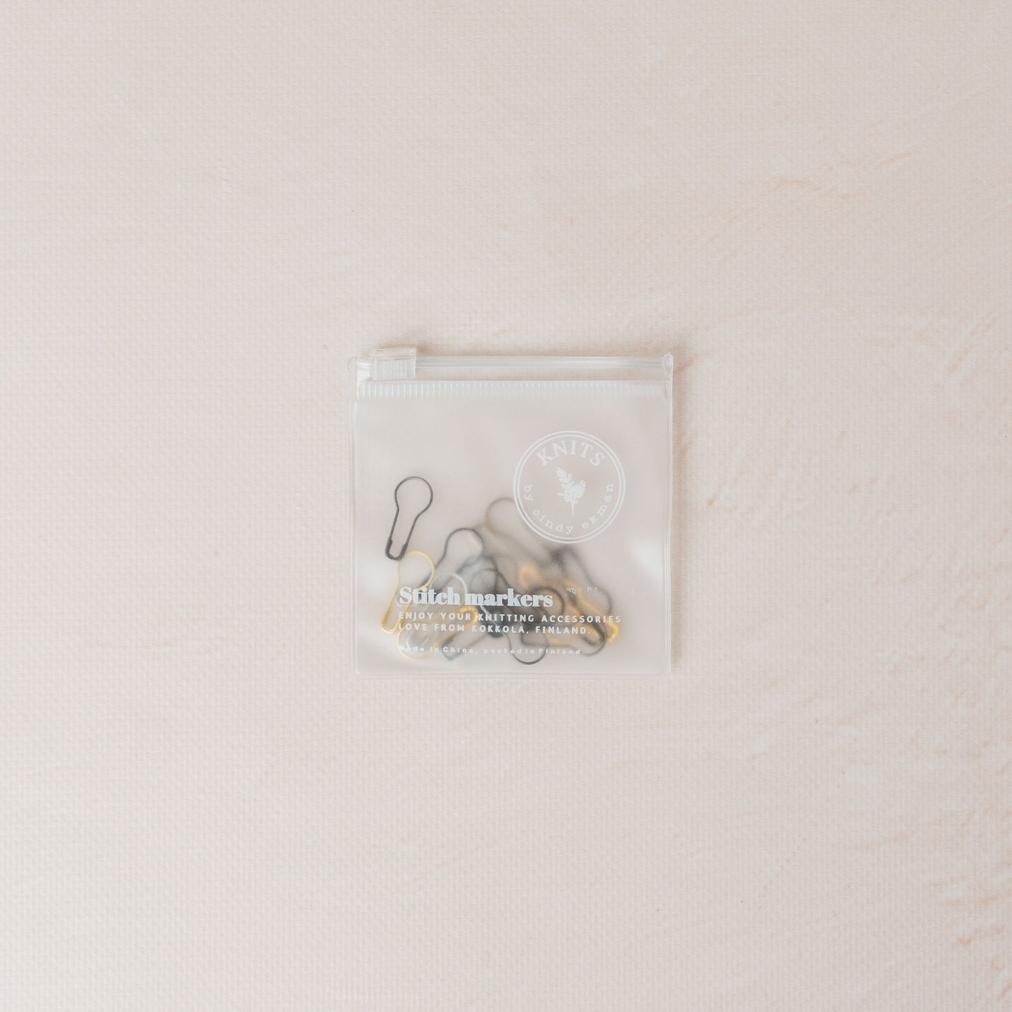 Lightbulb markers in Zip bag