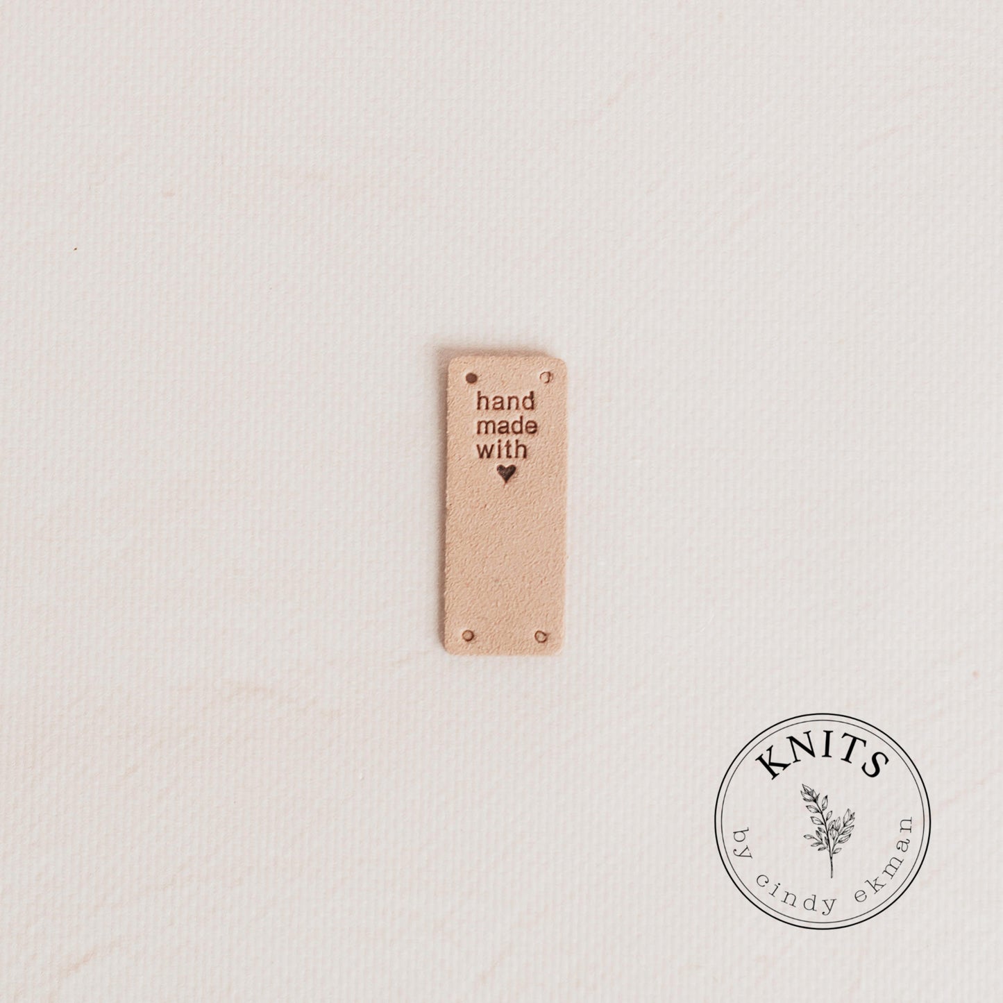 PU leather tags