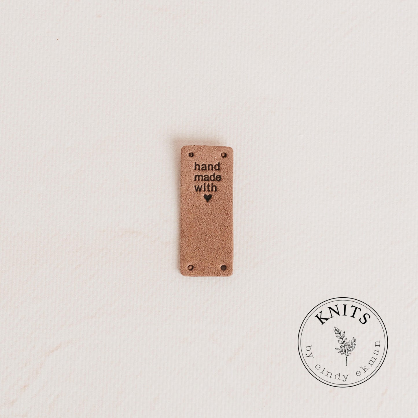 PU leather tags