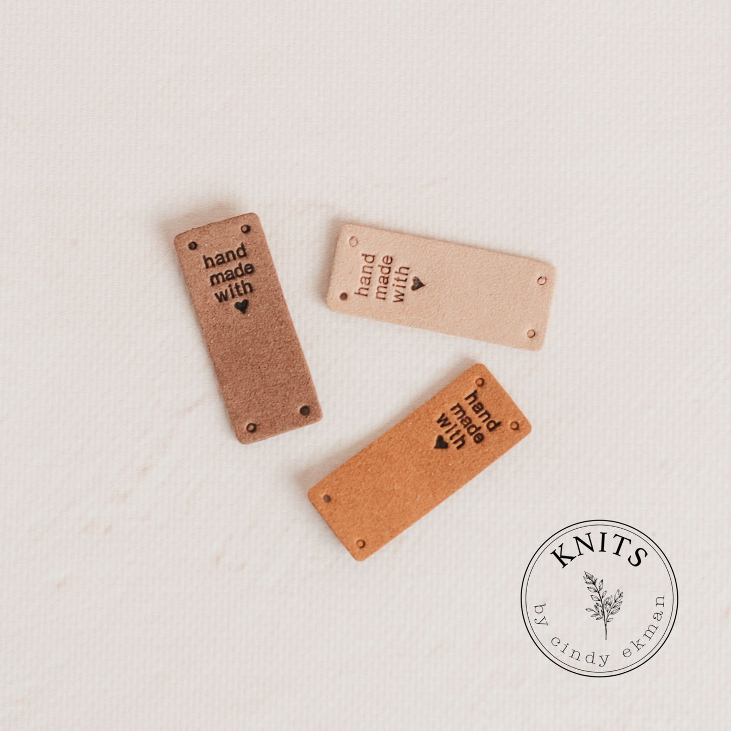 PU leather tags