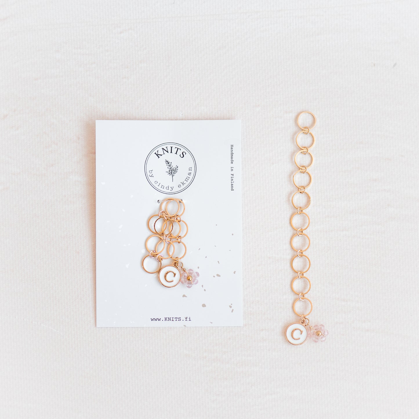 ROWCOUNTER strikkefisk, knittingtool for counting rows when knitting