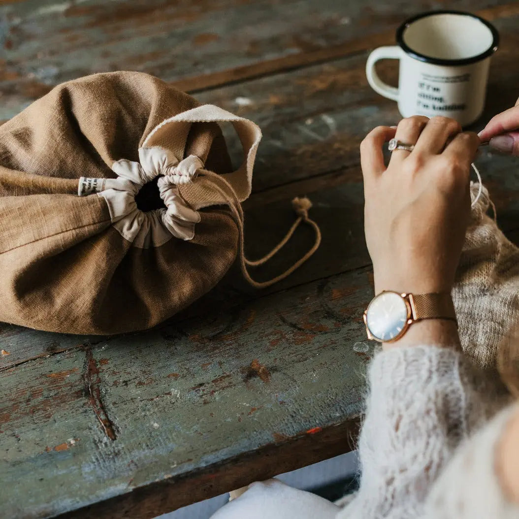 The KNITS projectbag KNITS by cindy ekman