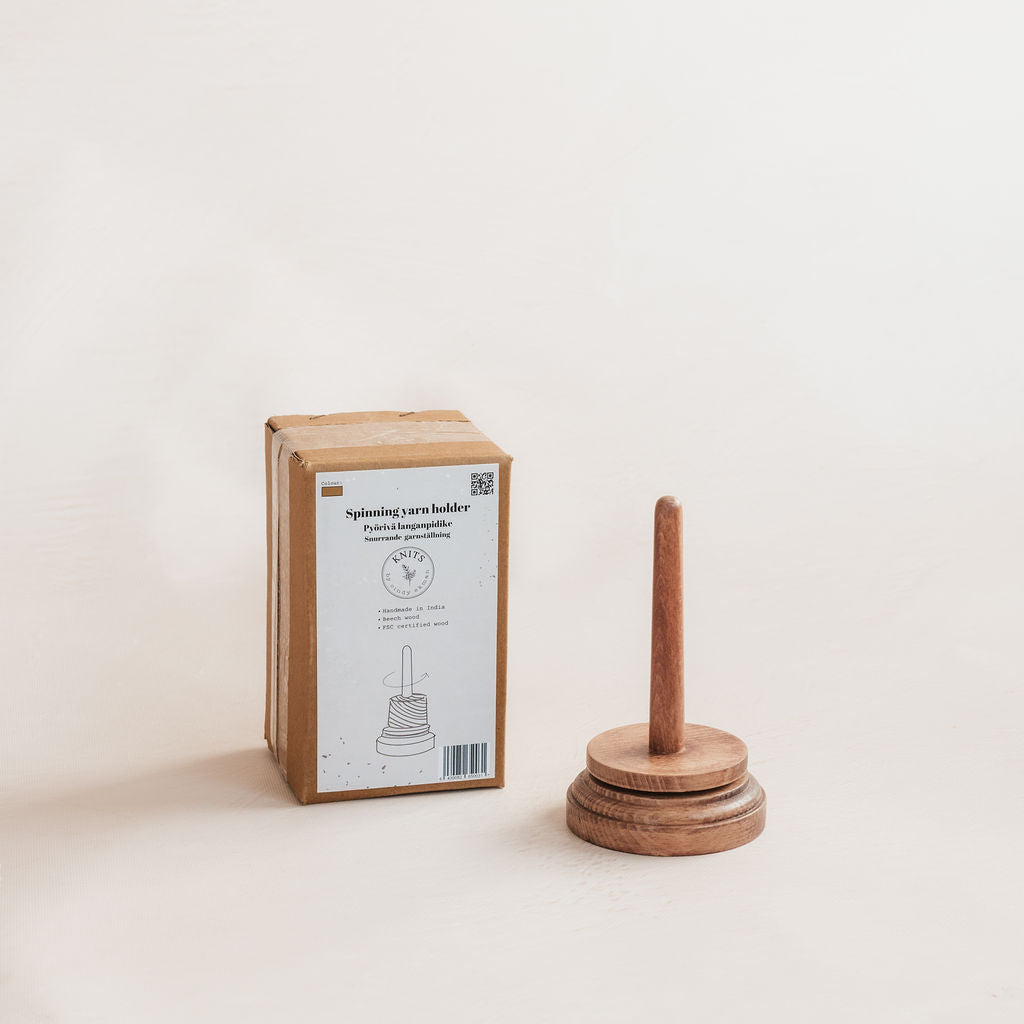 snurrande garnhållare