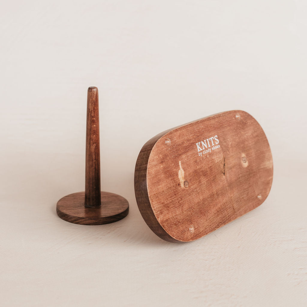 double yarn holder spinning