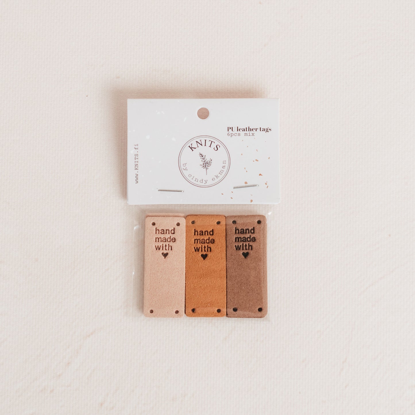 PU leather tags