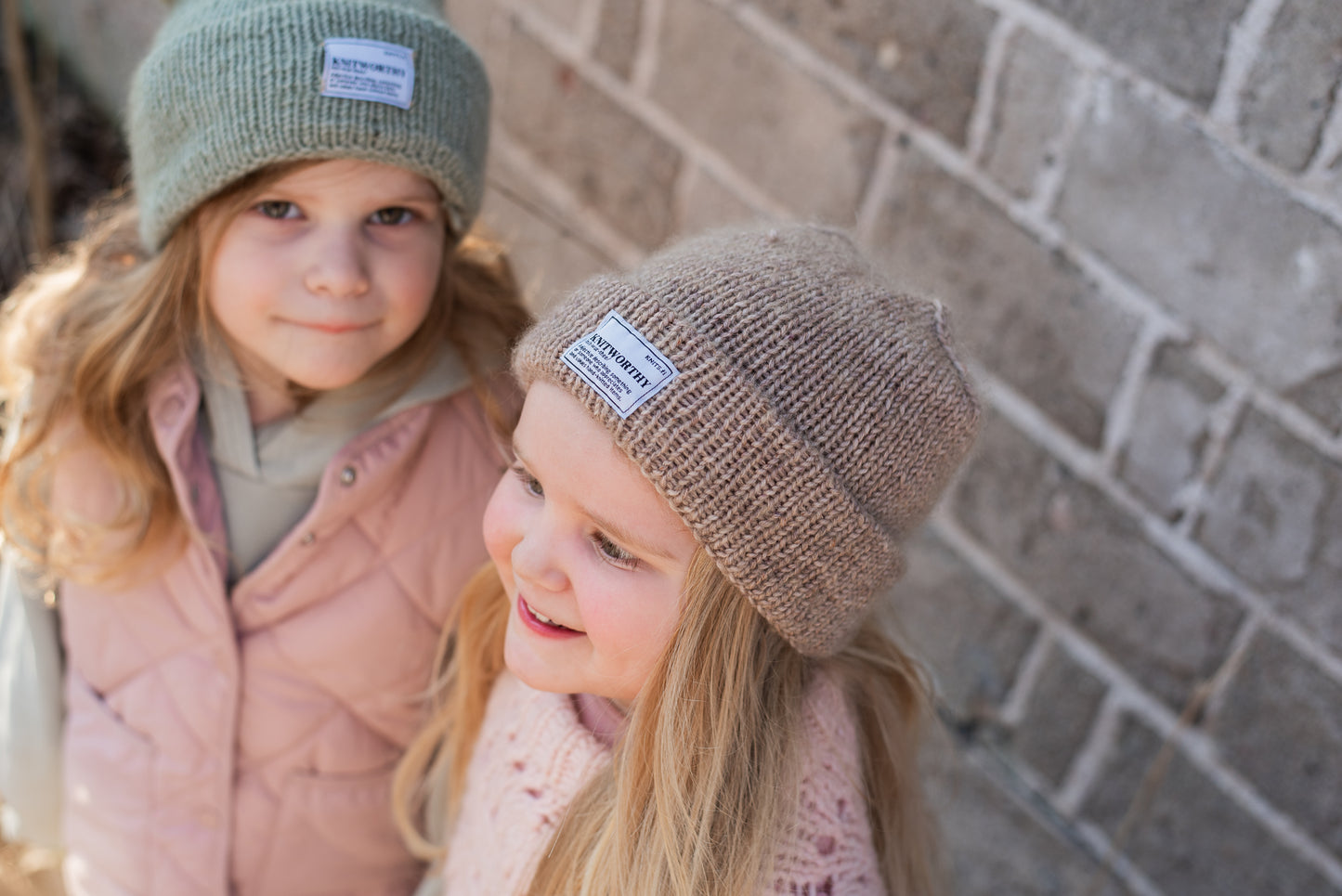 Knitworthy beanie mini pattern