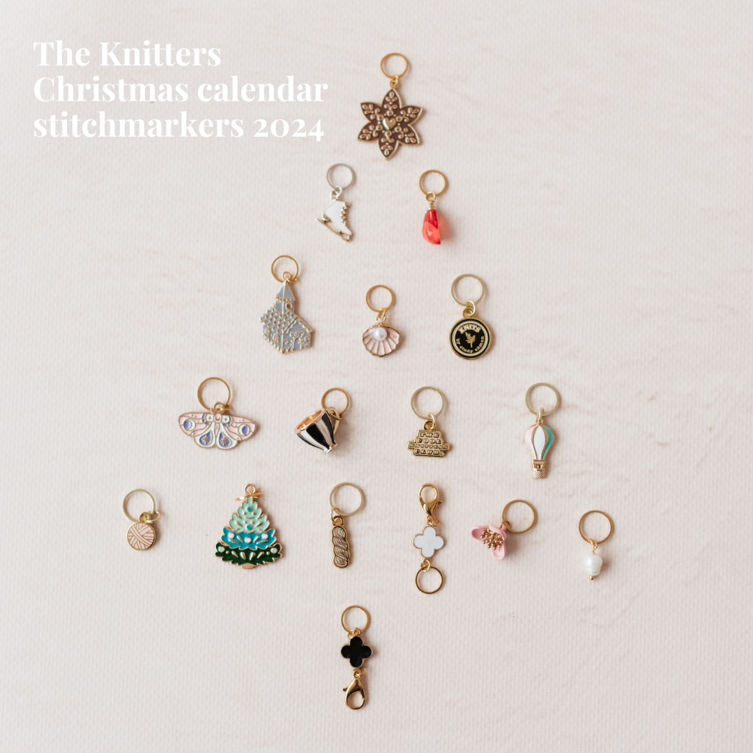 Stitchmarkers from the Knitters Christmas Calendar 2024