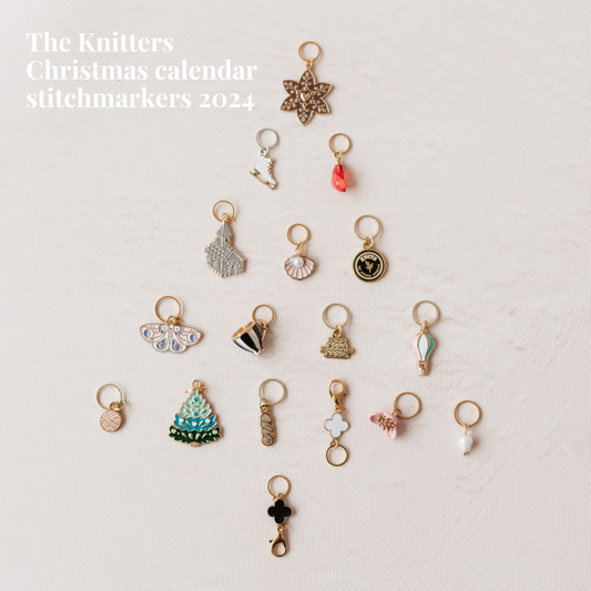 Silmukkamerkit The Knitters Joulukalenterista 2024