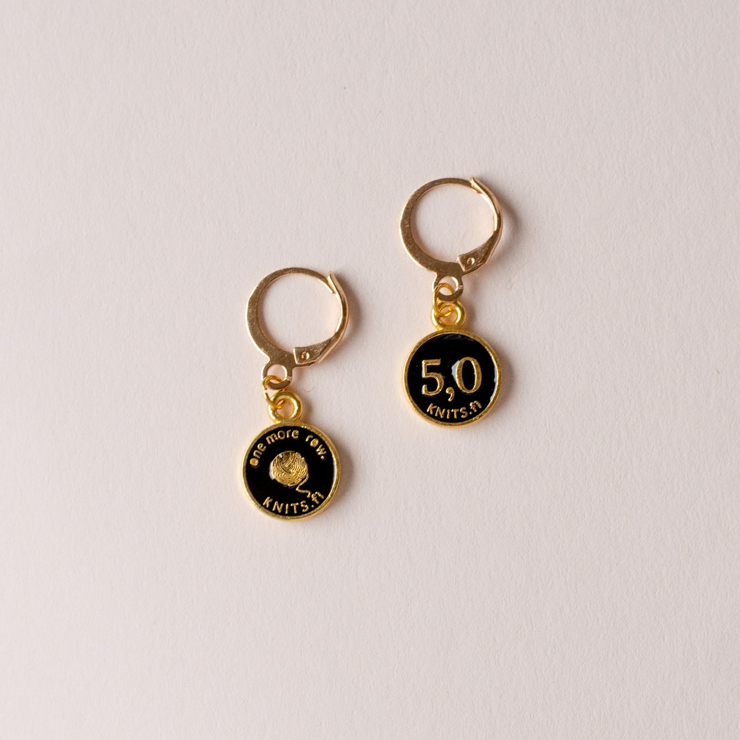 Size knitting markers