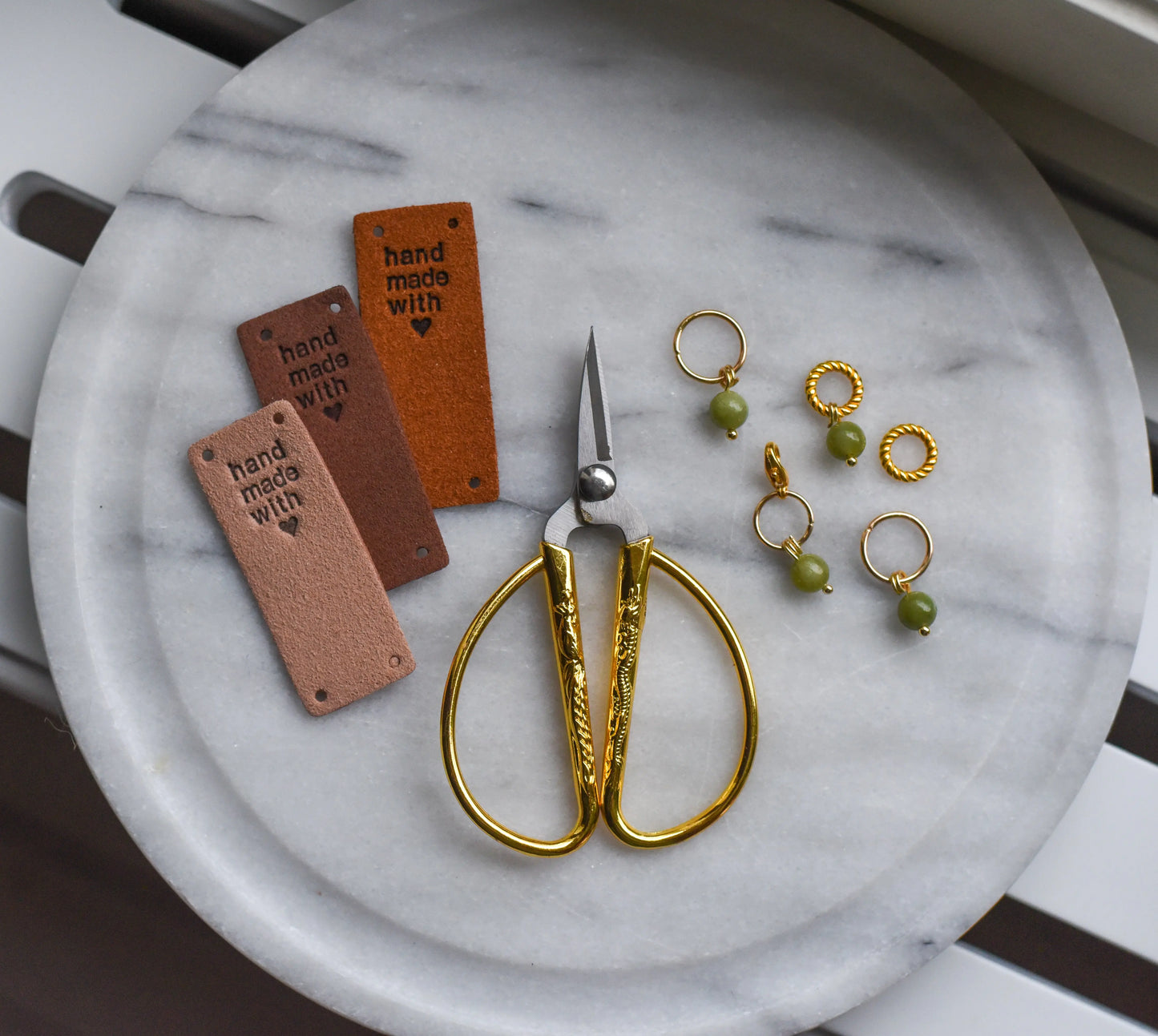 Golden scissor KNITS by cindy ekman