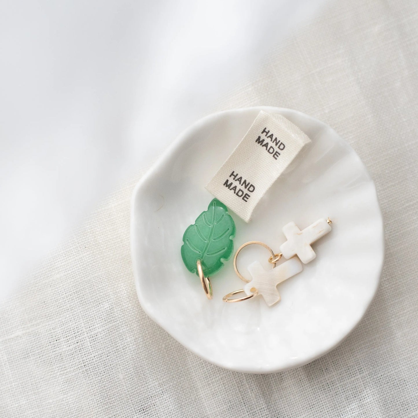 Cotton "hand made" tags KNITS by cindy ekman