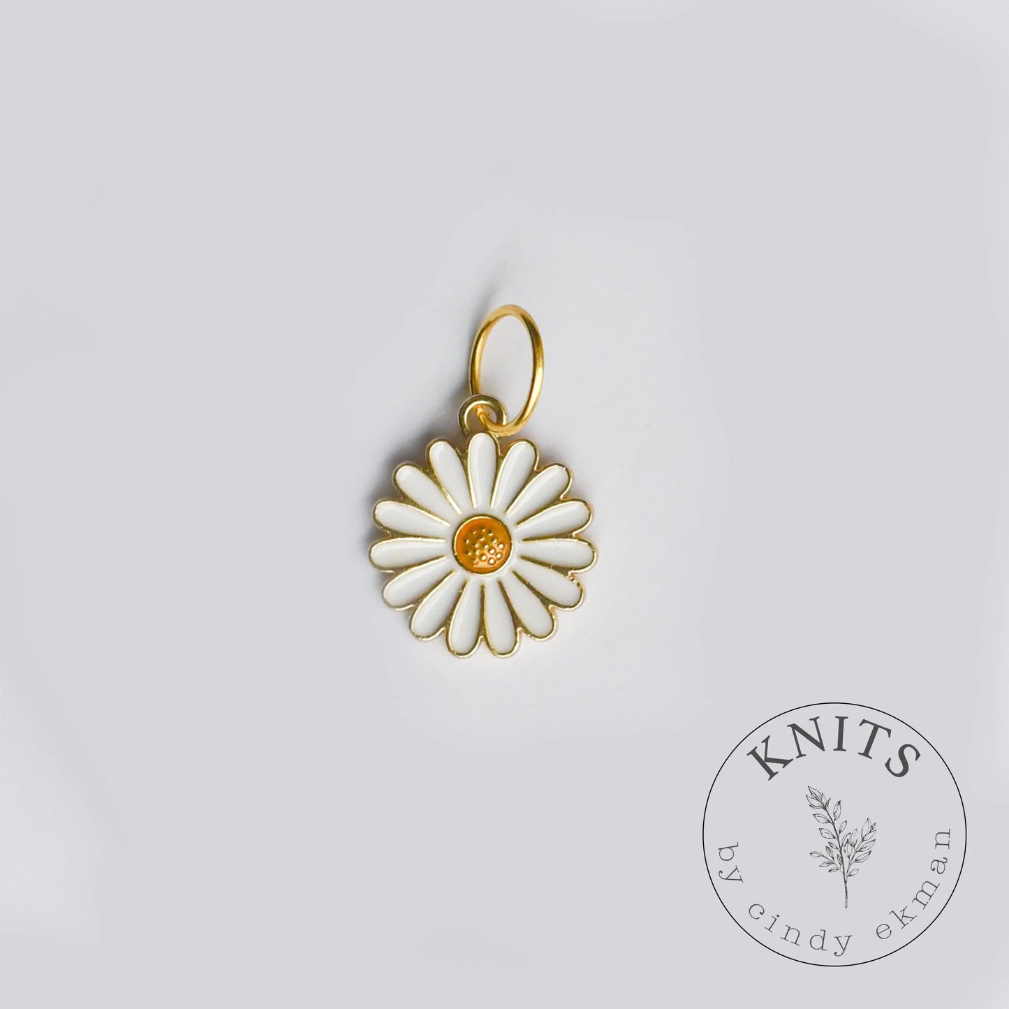 Chrysanthemum knitting marker KNITS by cindy ekman