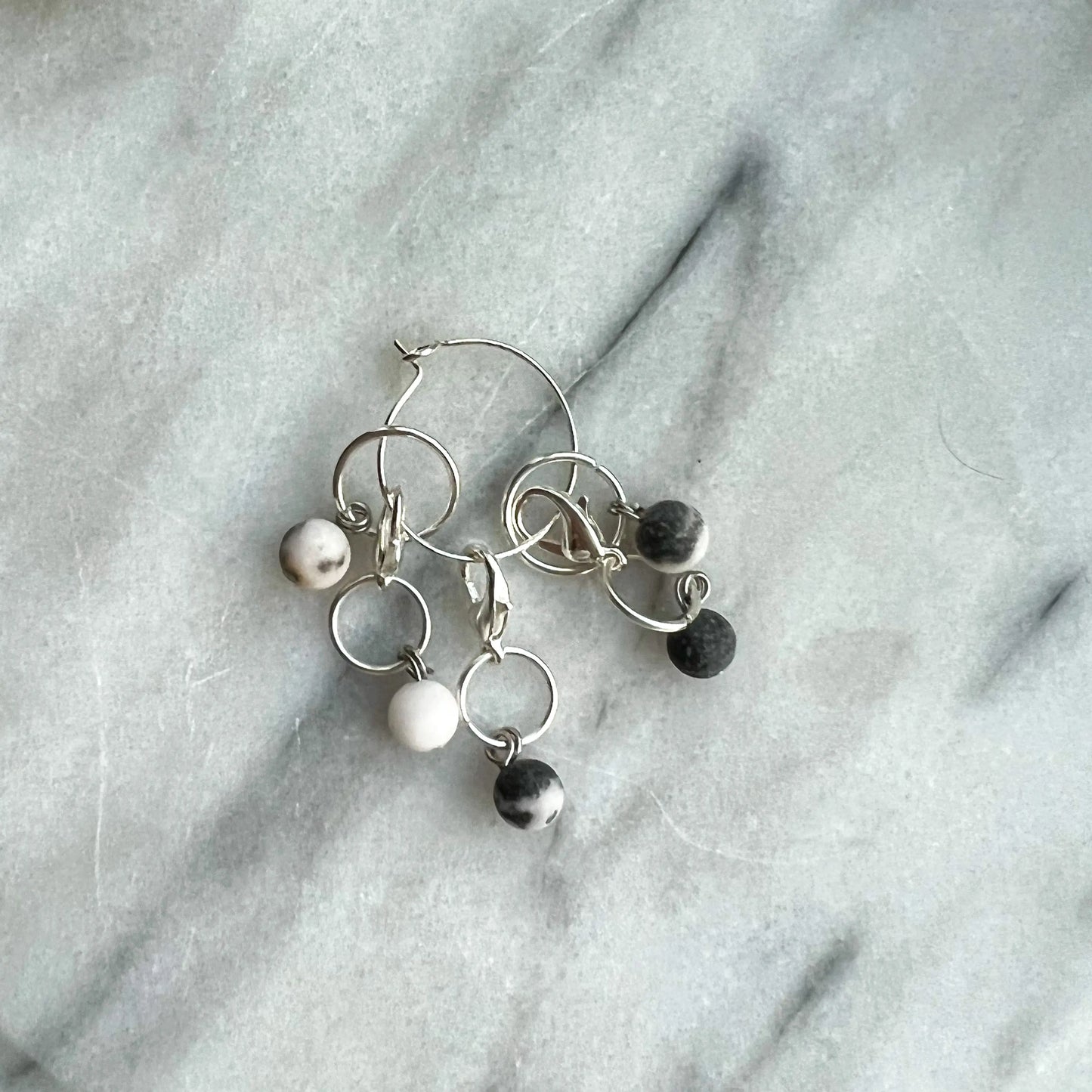 Pearls set box - marble KNITS by cindy ekman