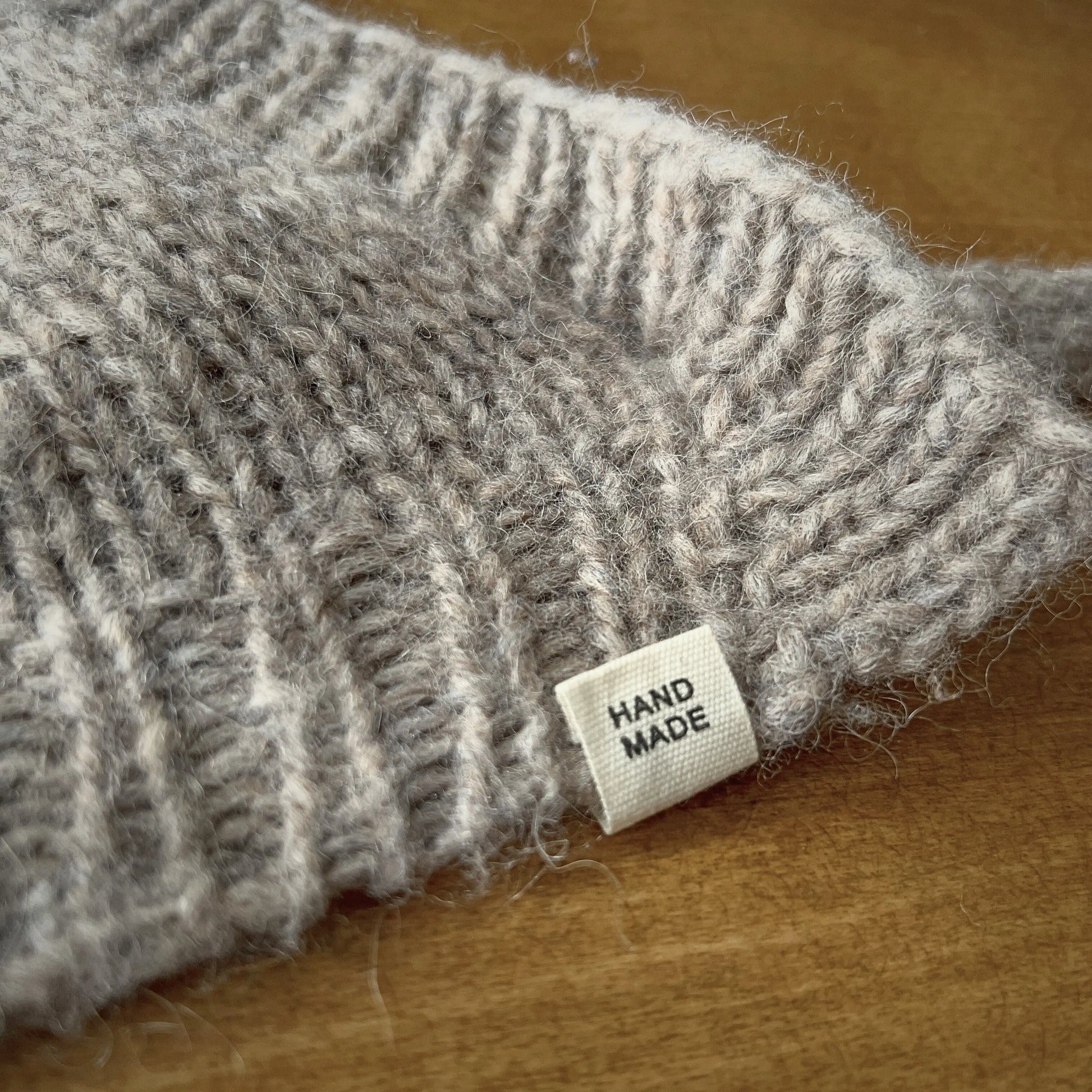 Cotton "hand made" tags KNITS by cindy ekman