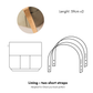 Check you back bag - lining & handle