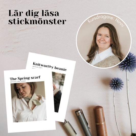 Lär dig sticka efter mönster!