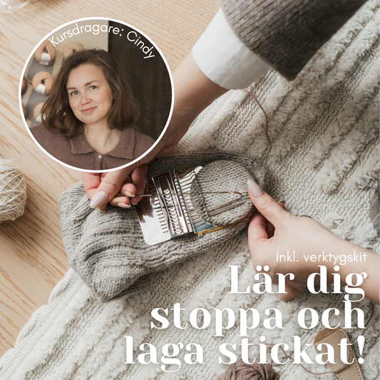 Lär dig stoppa stickade sockor och plagg