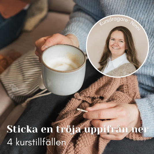 Stick en tröja uppifrån ner