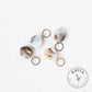 Soft beige bead - stitchmarker KNITS by cindy ekman