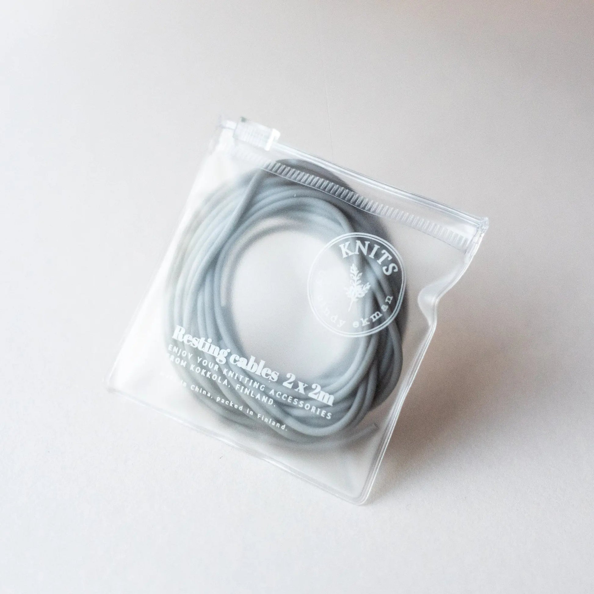 testing cables in ziplock bags