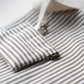 vKnitting bag 100% linen striped