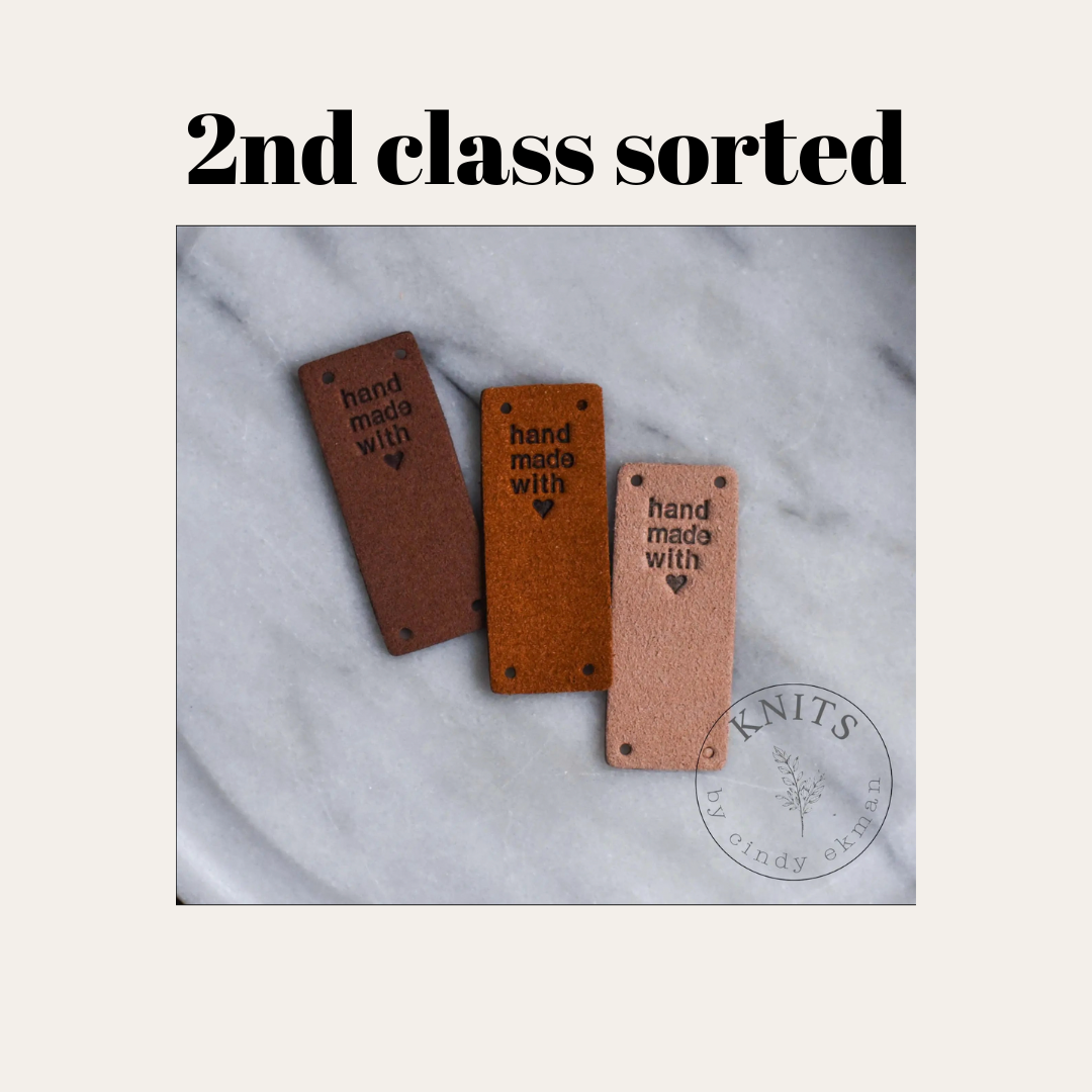 PU tags - 2nd class sorted