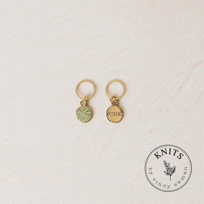 Knittingmarker yarn ball green