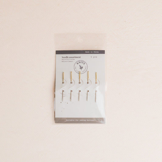Needle assortment 5 pcs - thin