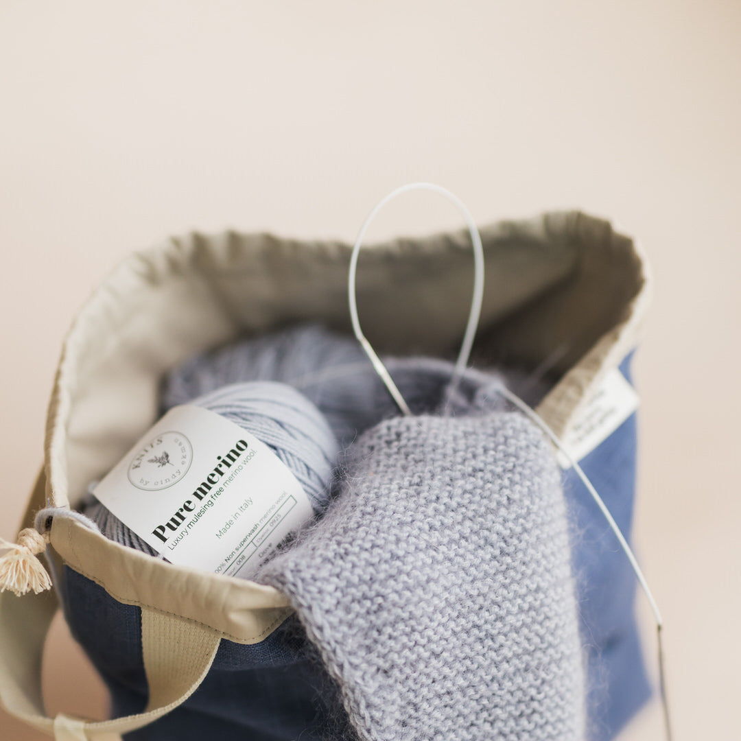 The KNITS project bag