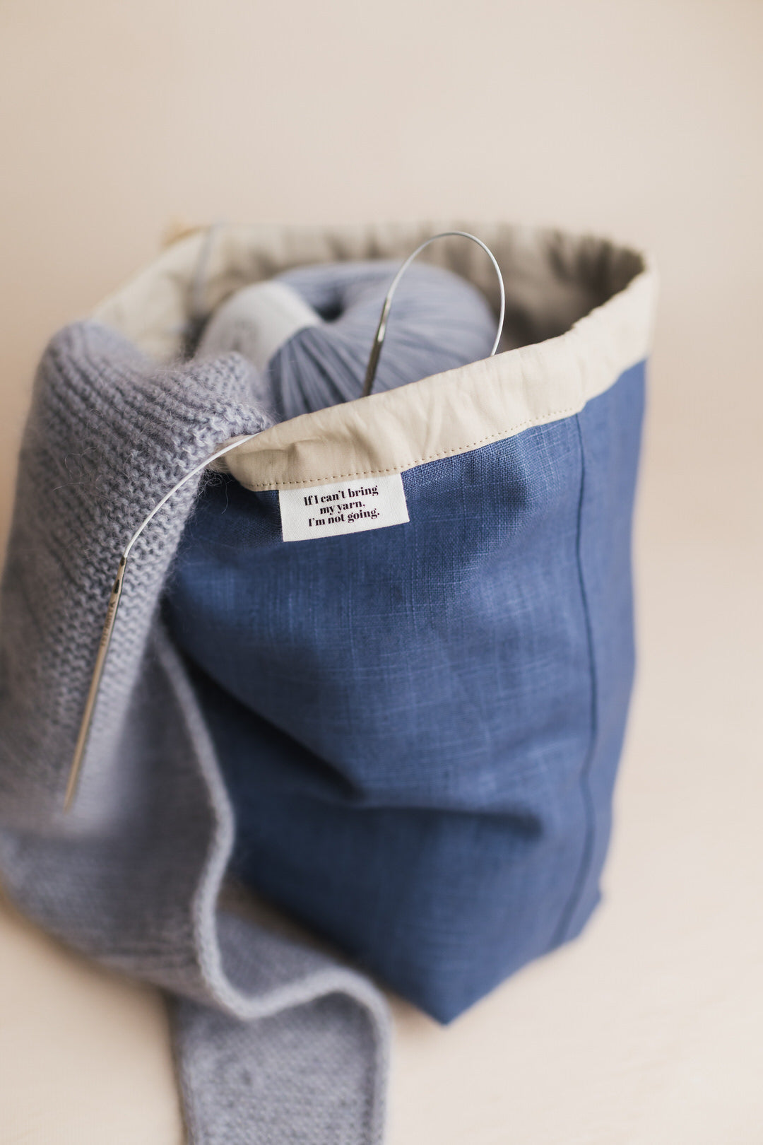 The KNITS project bag