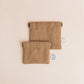 The KNITS push pouch storage bag for knitters