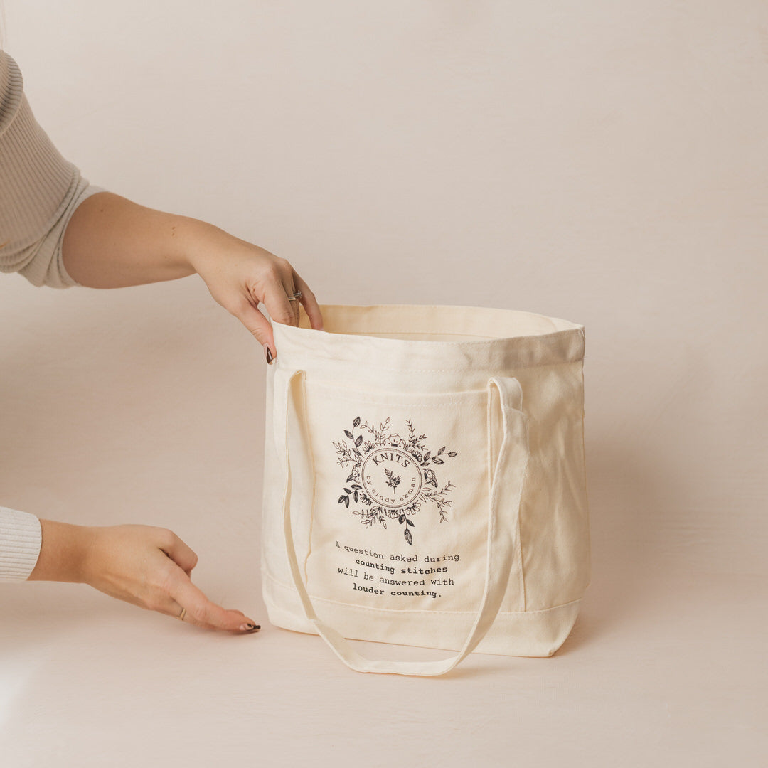The KNITS tote bag