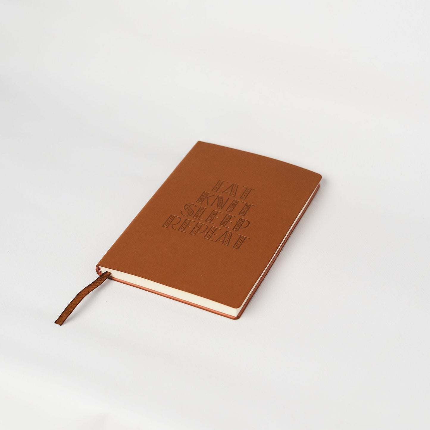 Knitting notes PU leather