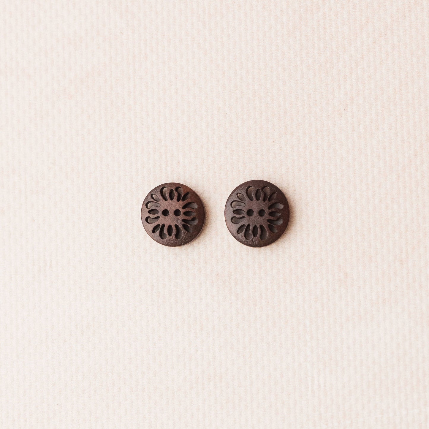 Wooden buttons